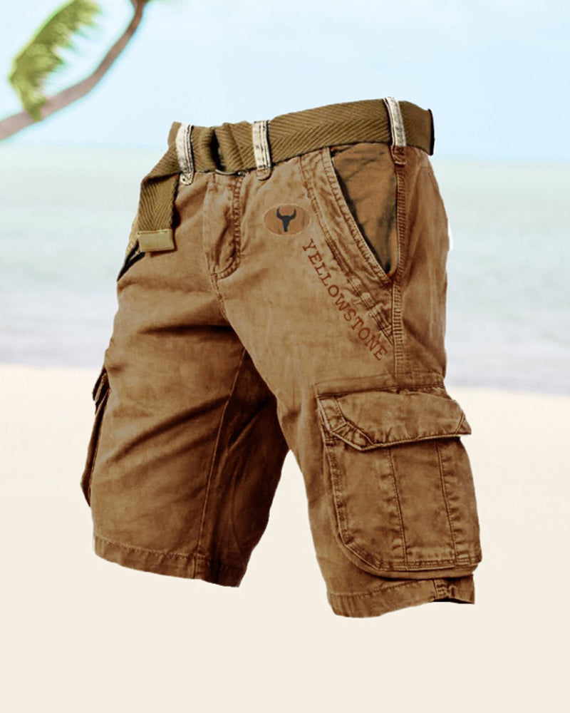 Short tactique multipoches pour hommes