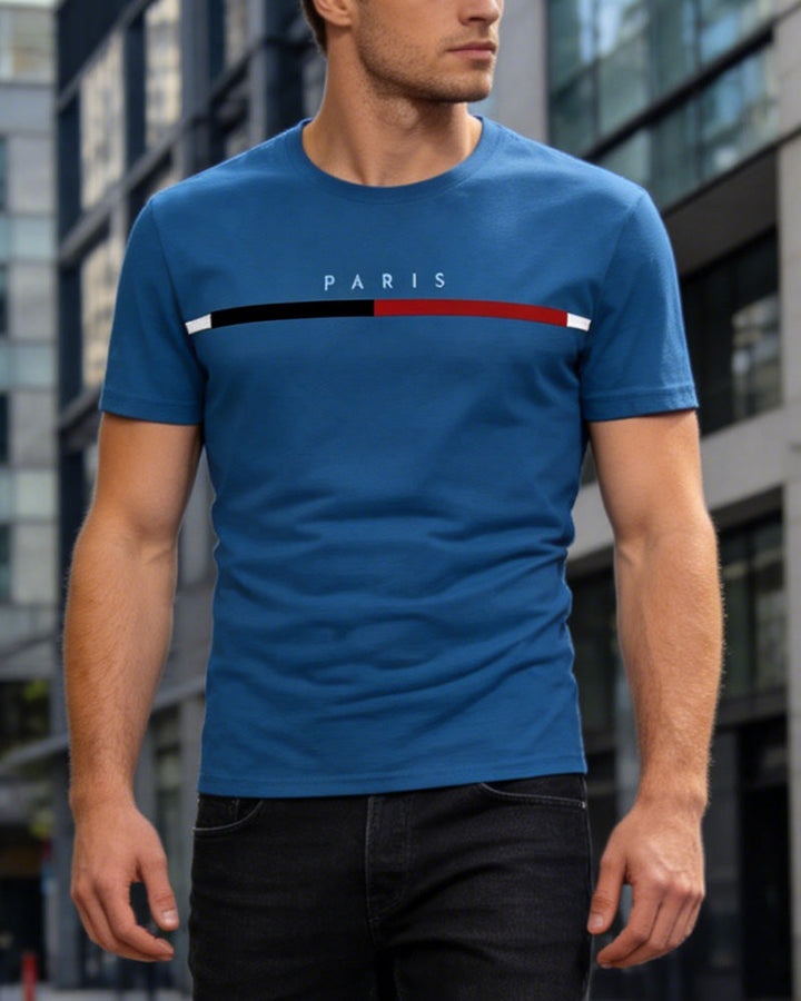 T-Shirt Séchage Rapide Encolure Ronde Manche Courte