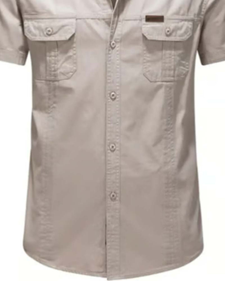 Chemise Durable Extérieur Manche Courte