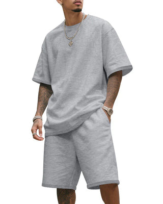 Ensemble Manche Courte Short Deux Pièces