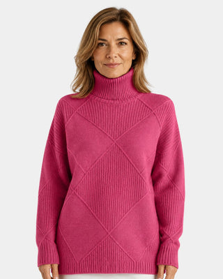 Lauren | Pull luxe à col haut