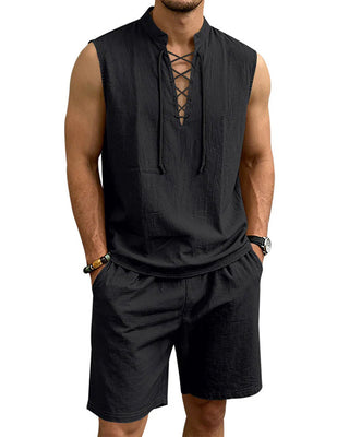 Ensemble Homme Col V Deux Pièces