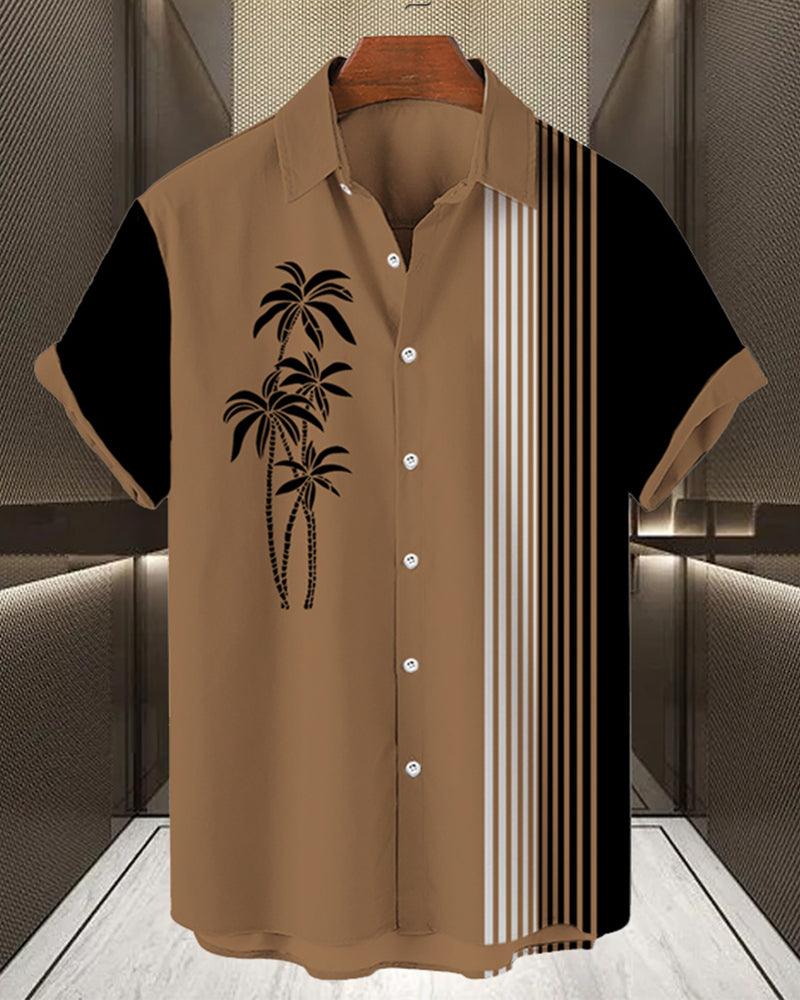 Chemise hawaïen cocotier