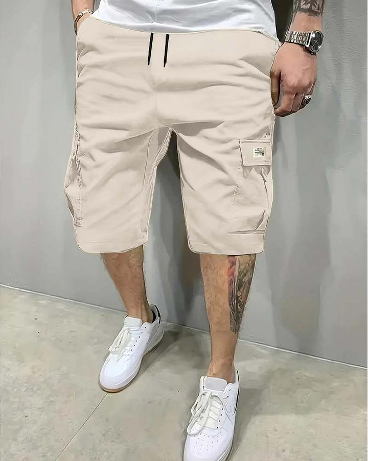 Shorts Homme Taille Mi-Haute À Cordon
