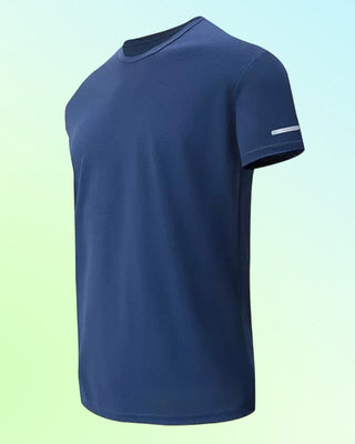 T-Shirt Hommes Unie Manches Courtes Athlétique