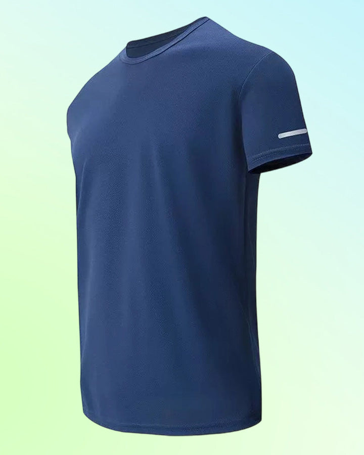 T-Shirt Hommes Unie Manches Courtes Athlétique