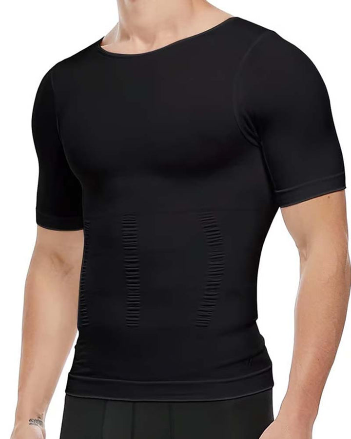 T-Shirt Homme Manches Courtes Affinant