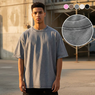 T-Shirt Homme Vintage Loose