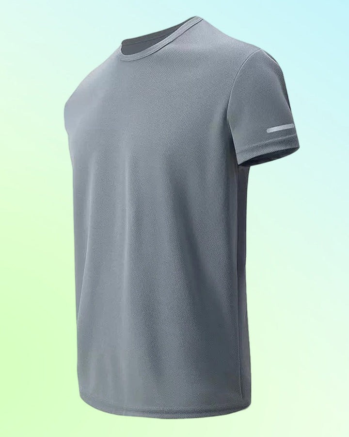T-Shirt Hommes Unie Manches Courtes Athlétique