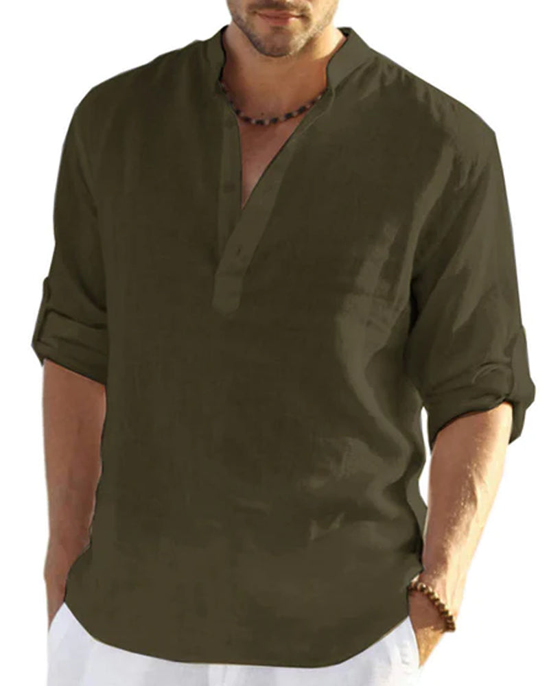 Chemise en coton pour hommes
