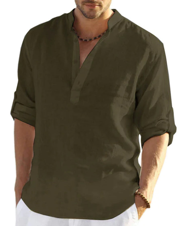 Chemise en coton pour hommes