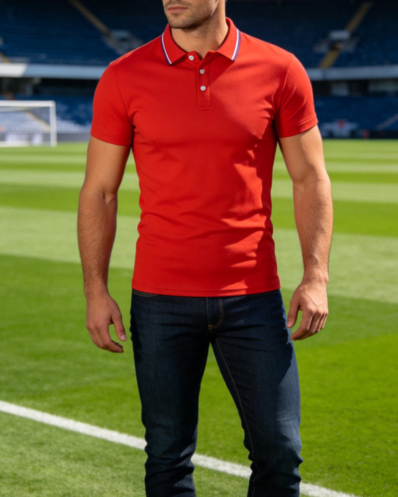 Chemise Revers Respirant Manche Courte