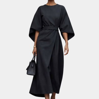 Ariane | Robe Maxi à Manches Kimono