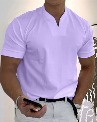 T-Shirt Hommes Gentlemans Business Manche Courte Fitness
