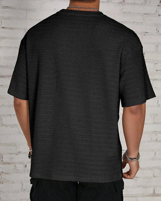 T-Shirt Homme Unie Respirant Manches Courtes
