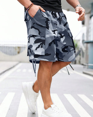 Pantalon À Poches Camouflage Cargo
