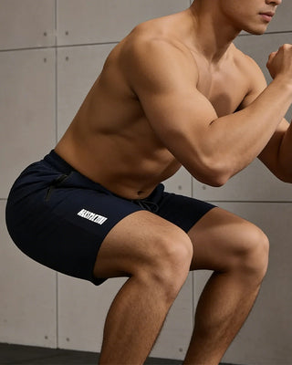 Short Hommes Séchage Rapide Poche Zip Athlétique
