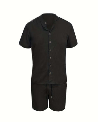 Ensemble Hommes Chemise Manches Courtes Et Short