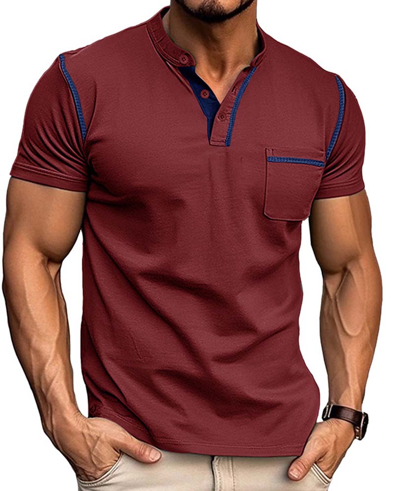 Chemise Homme Henry Décontractée Unie