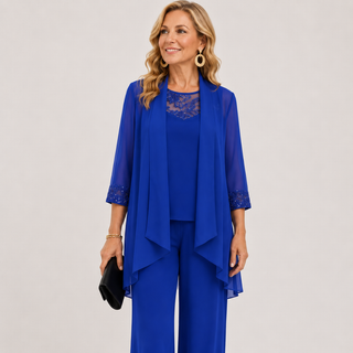 Éléonore | Ensemble Veste Fluide et Pantalon Large