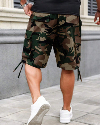 Pantalon À Poches Camouflage Cargo