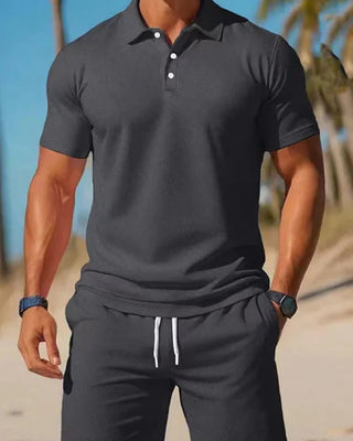 Ensemble Été Homme 2 Pièces Polo Et Short