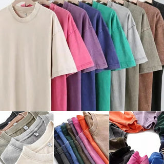 T-Shirt Homme Vintage Loose