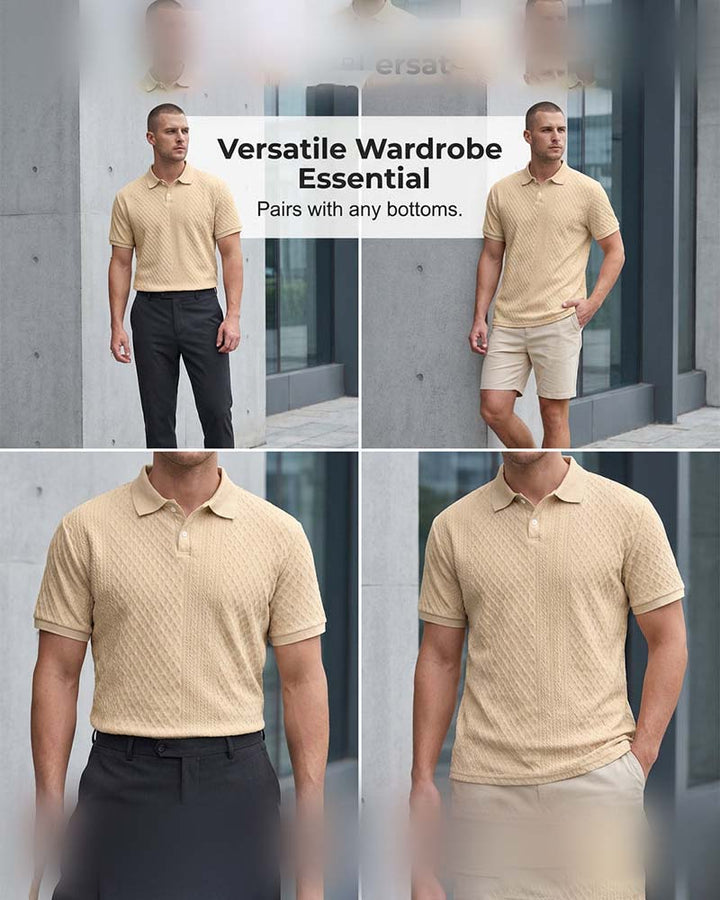 Chemise Col Rabattu Homme Polo