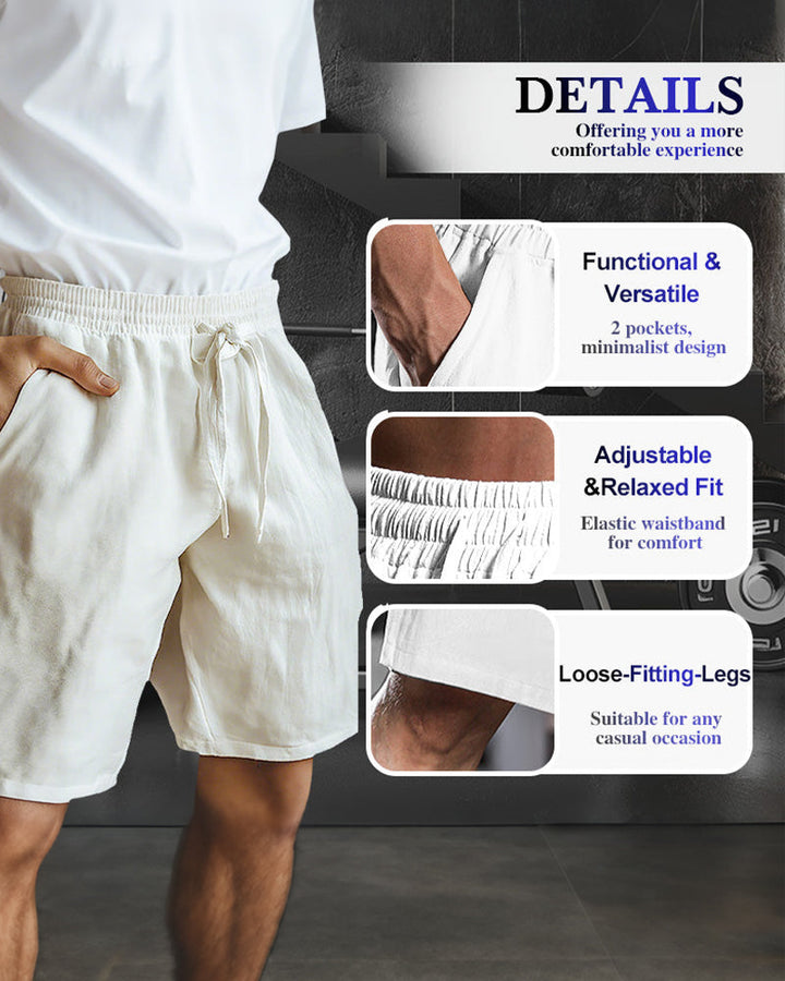 Shorts Cordon De Serrage Taille Élastique