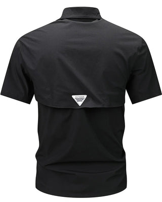 Chemise Manches Courtes Rétro Travail