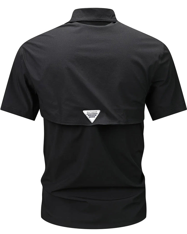 Chemise Manches Courtes Rétro Travail