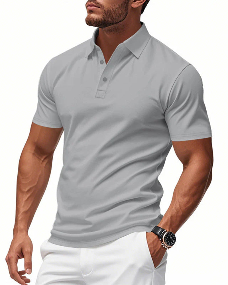 T-Shirt Homme Séchage Rapide Manches Courtes Col
