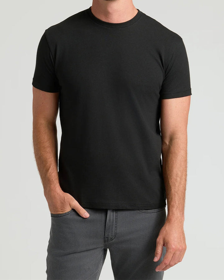 Haut Homme Uni Manches Courtes
