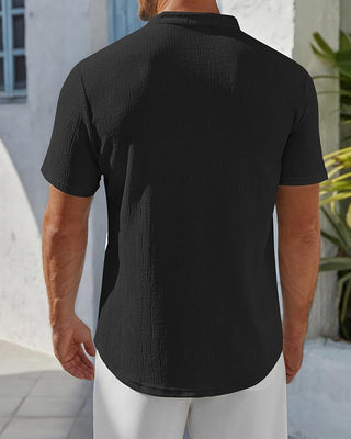 Chemise Unie Ample Henley