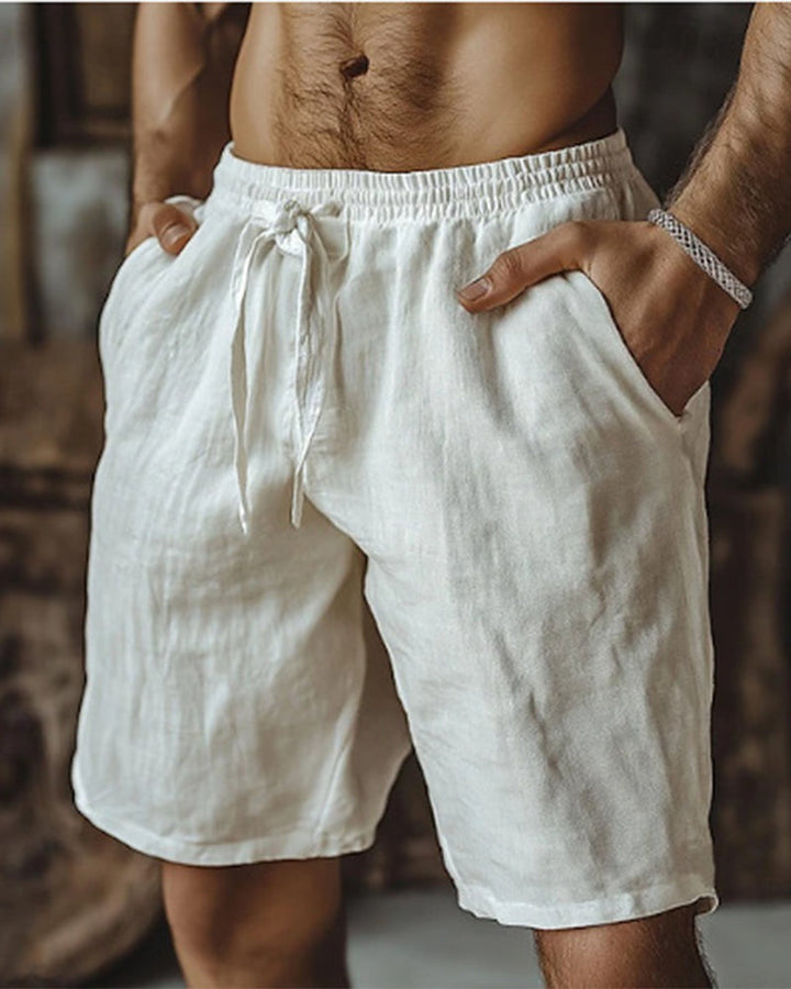 Shorts Cordon De Serrage Taille Élastique