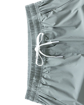 Shorts Hommes Taille Élastique Poche Séchage Rapide Ice-Soie Sport