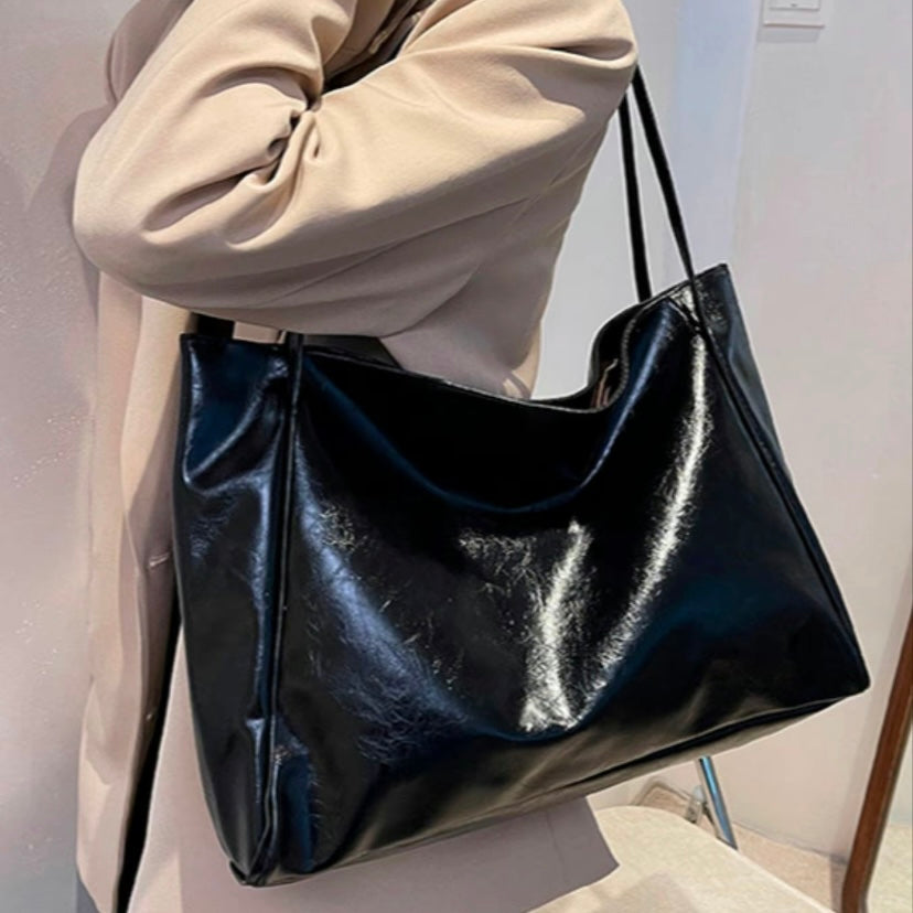 Patricia™ | Sac en cuir brillant