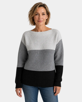 Serena | Pull Dégradé Doux avec Coupe Confortable