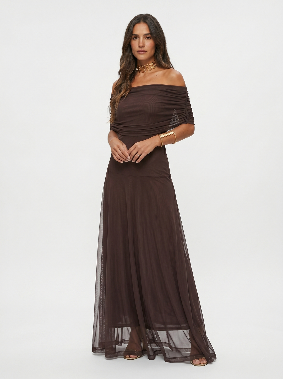 Jeanine | Robe longue élégante et épurée