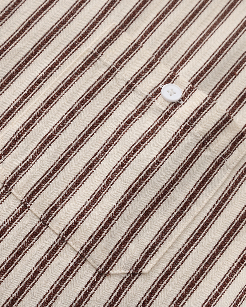 Chemise rayée pour homme