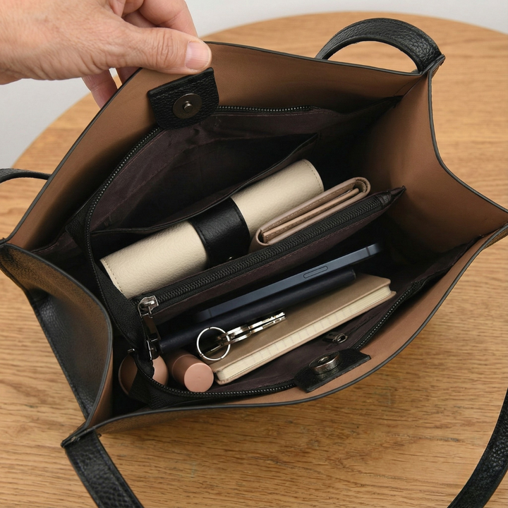 Elena™ | Élégant sac bandoulière en cuir