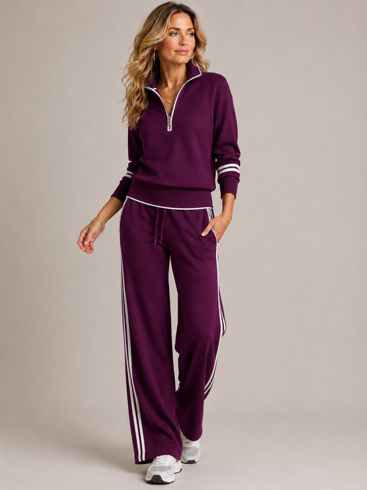 Séréna | Ensemble Pull Zippé