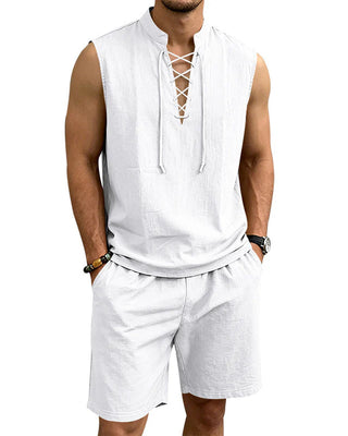 Ensemble Homme Col V Deux Pièces