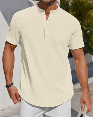 Chemise Unie Ample Henley