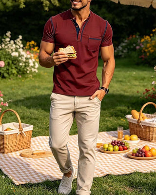 Chemise Homme Henry Décontractée Unie