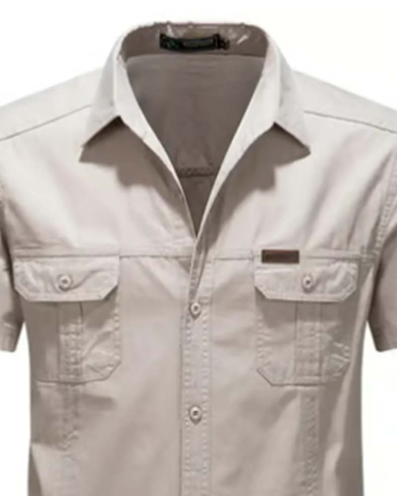 Chemise Durable Extérieur Manche Courte
