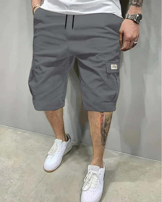Shorts Homme Taille Mi-Haute À Cordon