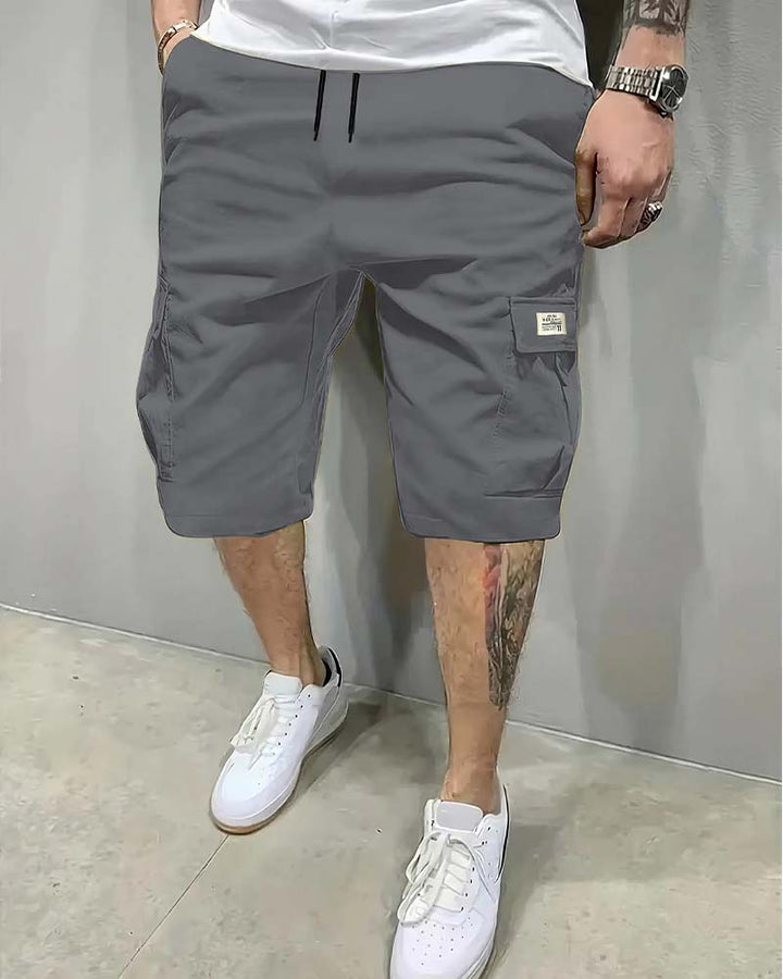 Shorts Homme Taille Mi-Haute À Cordon