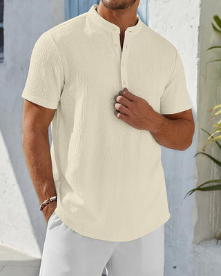 Chemise Unie Ample Henley