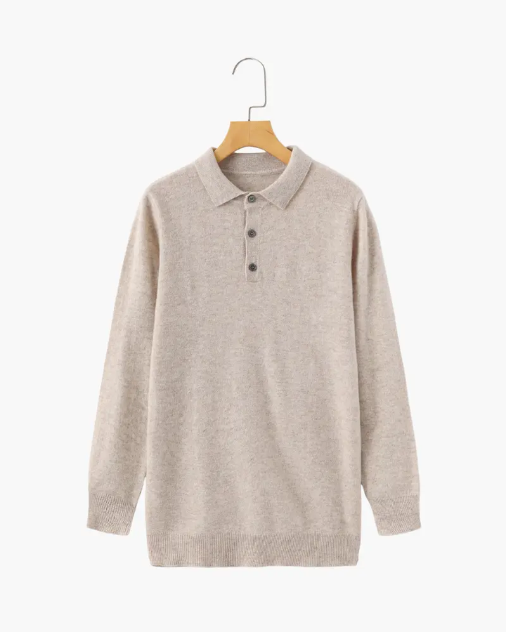 Polo 100 % cachemire